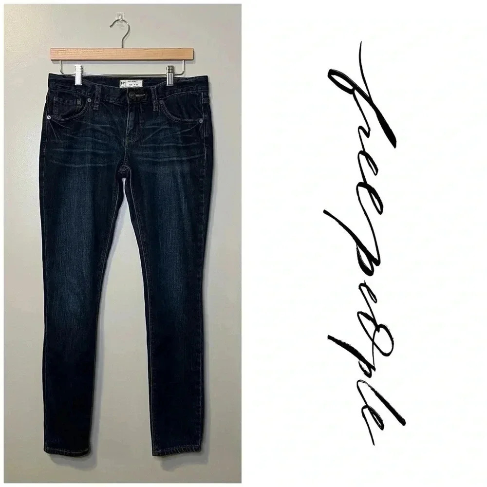 Free  People Mid Rise Skinny Jean